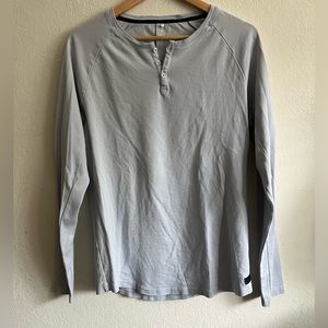 Alphalete long-sleeve Henley - Men’s M